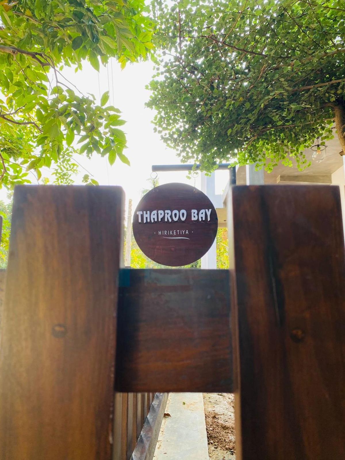 Thaproo Bay Hiriketiya Panzió Dikwella Kültér fotó