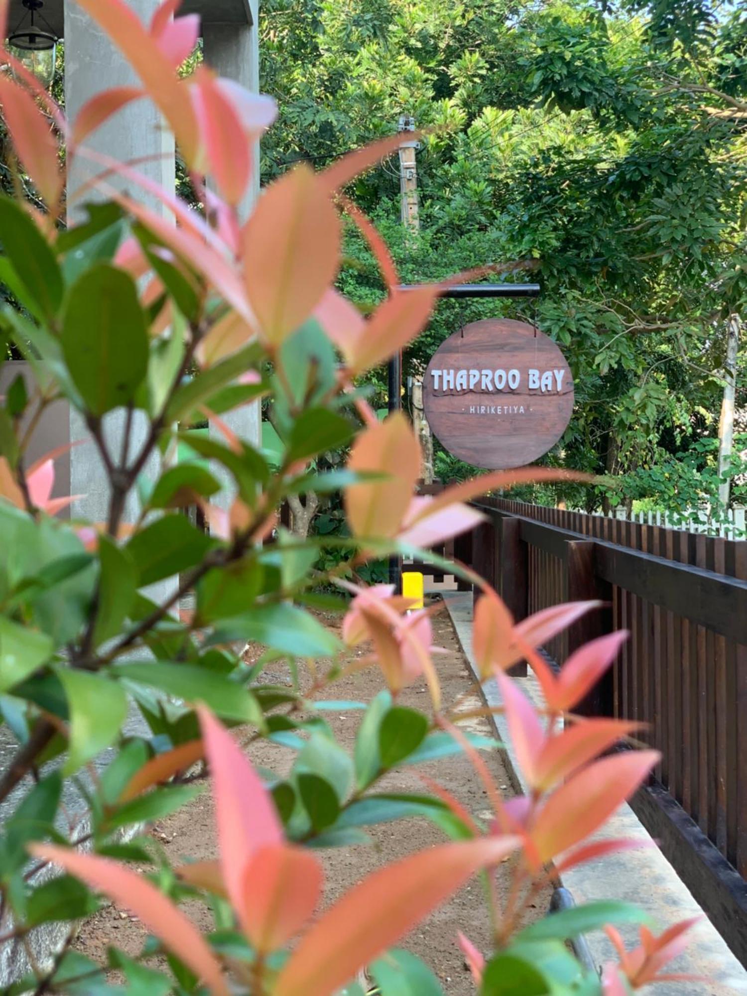 Thaproo Bay Hiriketiya Panzió Dikwella Kültér fotó